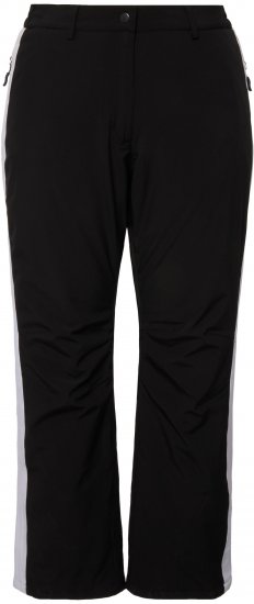 Ulla Popken Thermal Triple-Function Pants Black - Naisten farkut ja housut isot koot - 