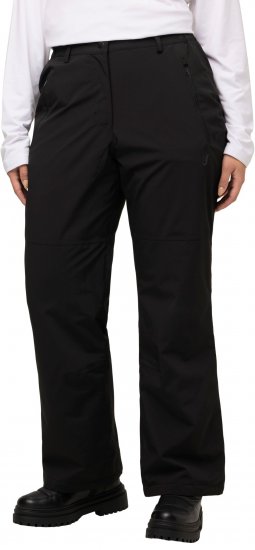 Ulla Popken Thermal Triple-Function Pants Black - Naisten farkut ja housut isot koot - 