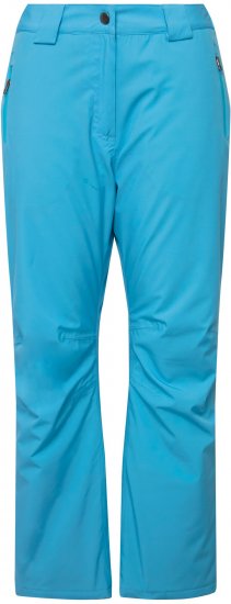 Ulla Popken Thermal Triple-Function Pants Bright Turquoise - Naisten farkut ja housut isot koot - 