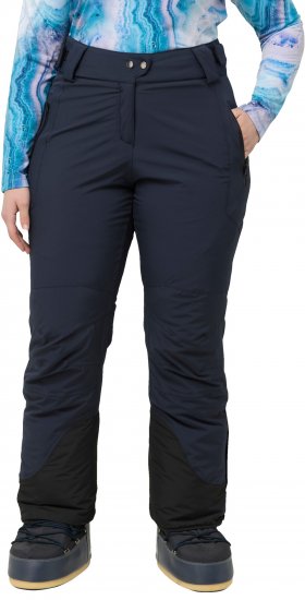 Ulla Popken HYPRAR Triple Function Ski Pants Navy - Farkut & Housut Isoissa Koissa – Plus Size - 