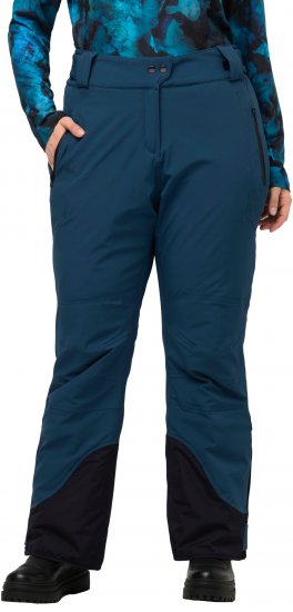 Ulla Popken HYPRAR Triple Function Ski Pants Teal - Naisten farkut ja housut isot koot - 