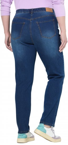 Ulla Popken Stretch Fit Jeans Blue Denim - Farkut & Housut Isoissa Koissa – Plus Size - 