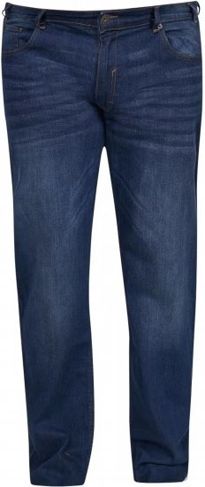 North Latitude 01136 Mick Elastic Jeans Blue - Farkut ja housut - Miesten isot farkut ja isot housut W40-W70