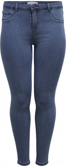 Only Carmakoma Thunder Life Skinny Fit Jeans Blue - Skinny fit - 