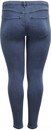 Only Carmakoma Thunder Life Skinny Fit Jeans Blue - Skinny fit - 