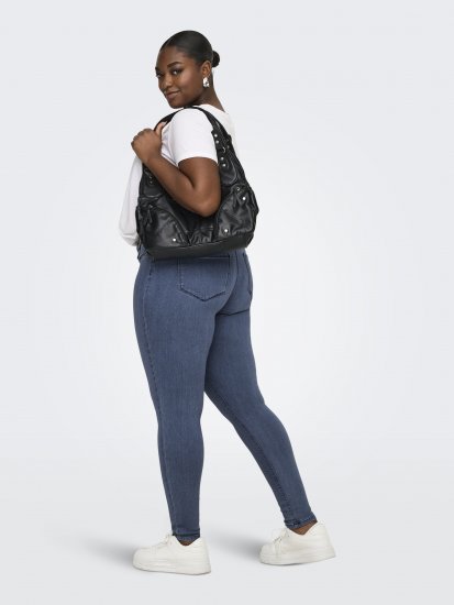 Only Carmakoma Thunder Life Skinny Fit Jeans Blue - Skinny fit - 