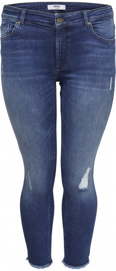 Only Carmakoma Willy Skinny Fit Jeans Blue - Farkut - 