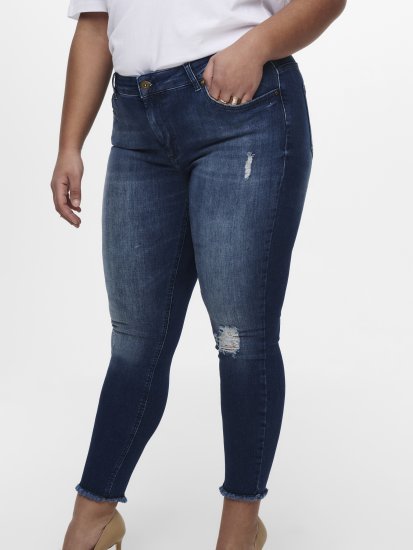 Only Carmakoma Willy Skinny Fit Jeans Blue - Farkut - 