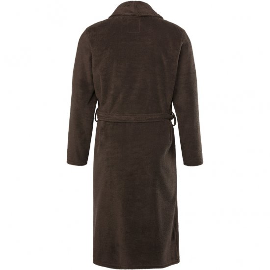 JP1880 Bathrobe Extra Soft Terry Cloth Brown - Alusvaatteet & uimavaatteet - Miesten Isot alusvaatteet 