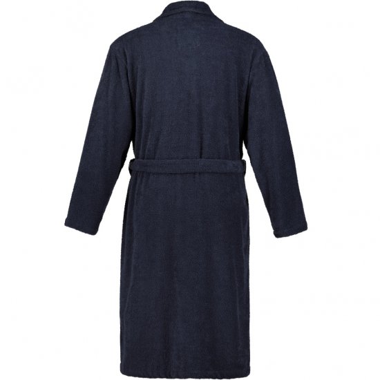 JP1880 Bathrobe Extra Soft Terry Cloth Dark Navy - Alusvaatteet & uimavaatteet - Miesten Isot alusvaatteet 