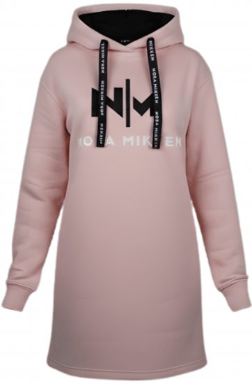 Nora Mikken KADRI Long Hoodie PINK - Hupparit ja collegepaidat - 