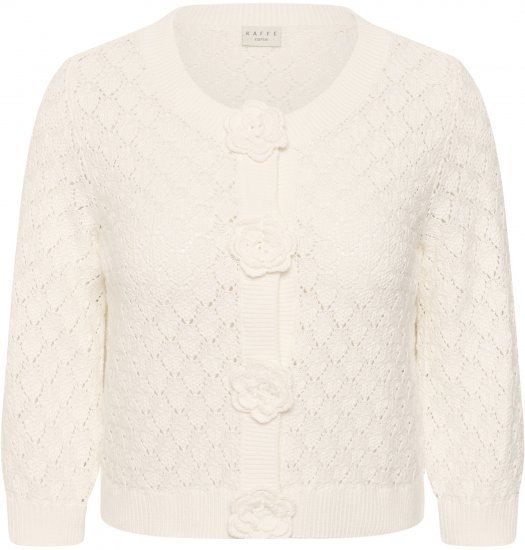 Kaffe Curve Kathrina Pullover White - Neulepaidat - 