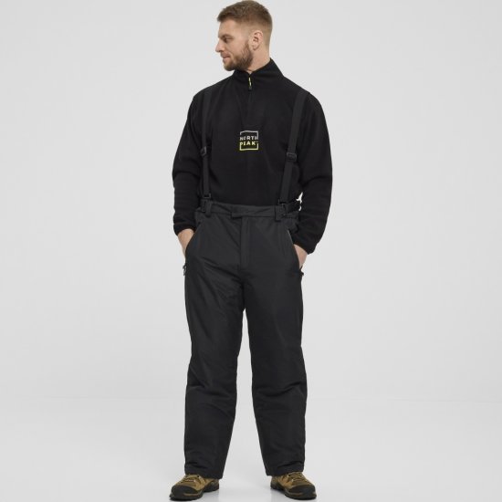 North Latitude Sport Ski Pants 5000mm Black - Hiihtovaatteet - 