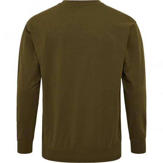 North Latitude Sweatshirt Army Green - Hupparit ja collegepaidat - Miesten hupparit ja collegepaidat isot koot