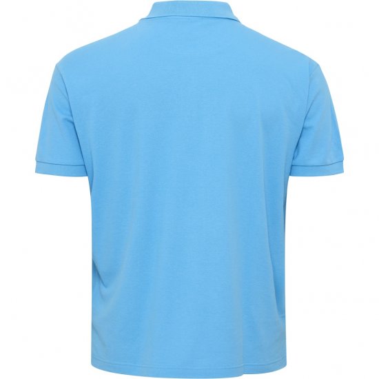 North Latitude Polo Pique Short Sleeve Turquoise - Pikeepaidat - Miesten isot pikeepaidat
