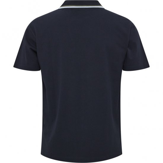 North Latitude Polo Pique V-Neck Navy - Pikeepaidat - Miesten isot pikeepaidat