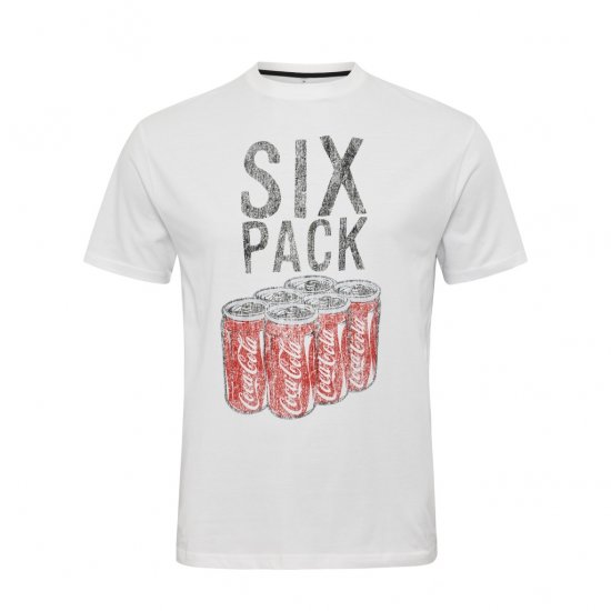 North Latitude T-Shirt Coca-Cola White - T-paidat - Isot T-paidat 2XL – 14XL