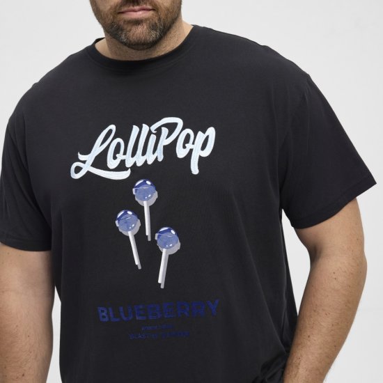 North Latitude T-Shirt Lollipop Black - T-paidat - Isot T-paidat 2XL – 14XL