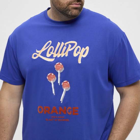 North Latitude T-Shirt Lollipop Blue - T-paidat - Isot T-paidat 2XL – 14XL
