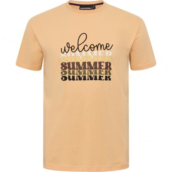 North Latitude T-Shirt Summer Peach - T-paidat - Isot T-paidat 2XL – 14XL