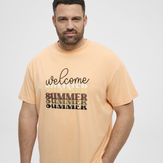 North Latitude T-Shirt Summer Peach - T-paidat - Isot T-paidat 2XL – 14XL