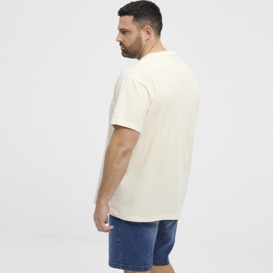 North Latitude T-Shirt Eggplant Off-White - T-paidat - Isot T-paidat 2XL – 14XL