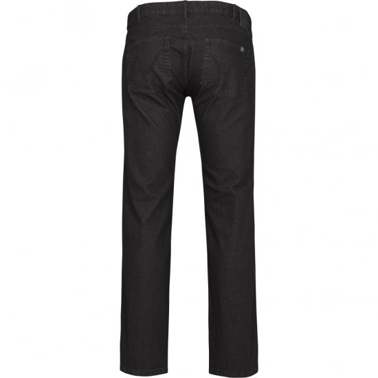 North Latitude Jeans Mick Black Stone Wash - Farkut ja housut - Miesten isot farkut ja isot housut W40-W70