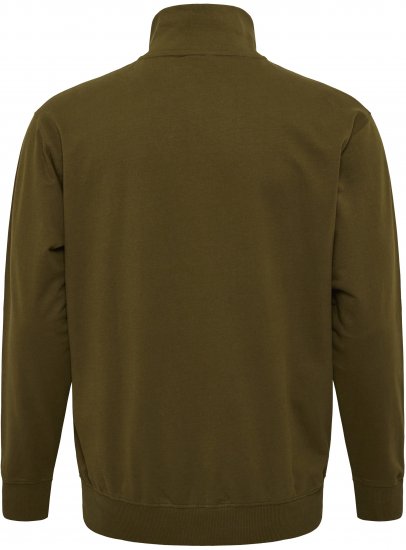 North Latitude Sweatshirt Half-Zip Green - Hupparit ja collegepaidat - Miesten hupparit ja collegepaidat isot koot