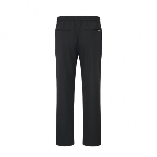 North Latitude Dress Pants Elastic Waist Black - Miesten housut isot koot - Isojen miesten housut