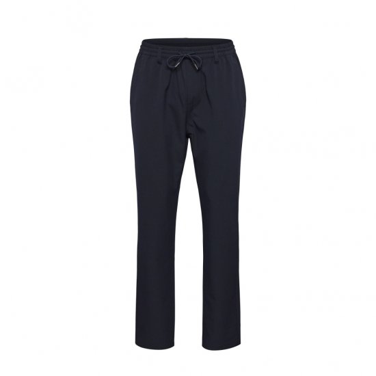 North Latitude Dress Pants Elastic Waist Navy Blue - Miesten housut isot koot - Isojen miesten housut