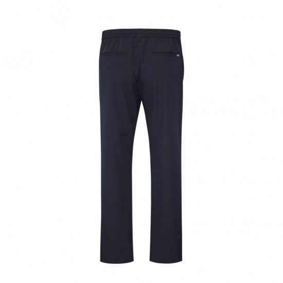 North Latitude Dress Pants Elastic Waist Navy Blue - Miesten housut isot koot - Isojen miesten housut