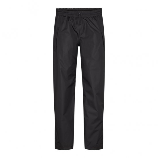 North Latitude Rain Pants Black - Miesten housut isot koot - Isojen miesten housut