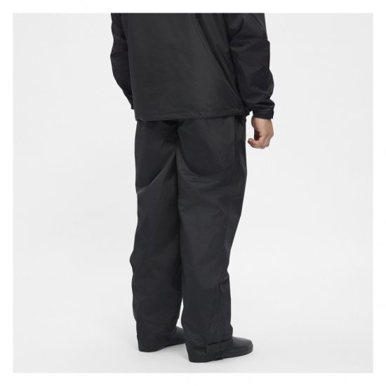 North Latitude Rain Pants Black - Miesten housut isot koot - Isojen miesten housut