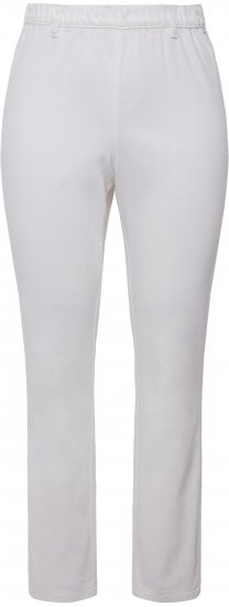 Ulla Popken Sienna Stretch Twill Jeggings Snow White - Naisten farkut ja housut isot koot - 