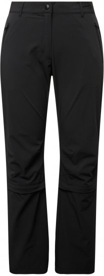 Ulla Popken Versatile Zip Off Leg Quick Dry Stretch Pants Navy - Naisten farkut ja housut isot koot - 