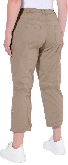Ulla Popken Roll Tab Hem Stretch Cargo Pants Orange - Naisten farkut ja housut isot koot - 