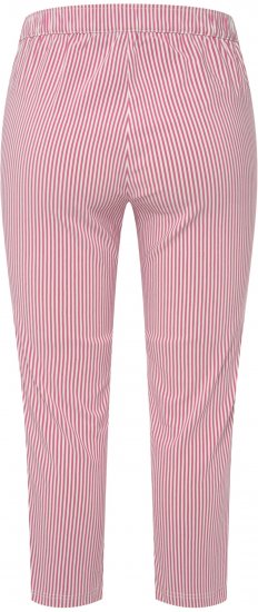 Ulla Popken Stretch Blend Bengaline Pants Pale Lilac - Naisten farkut ja housut isot koot - 