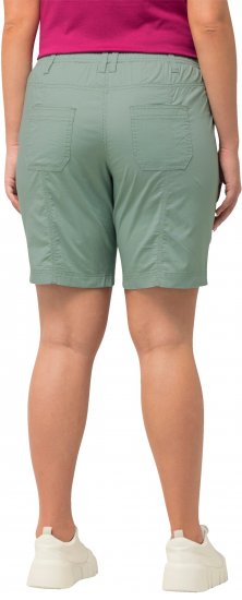 Ulla Popken Cargo Bermuda Shorts Light Moss Green - Farkut & Housut Isoissa Koissa – Plus Size - 