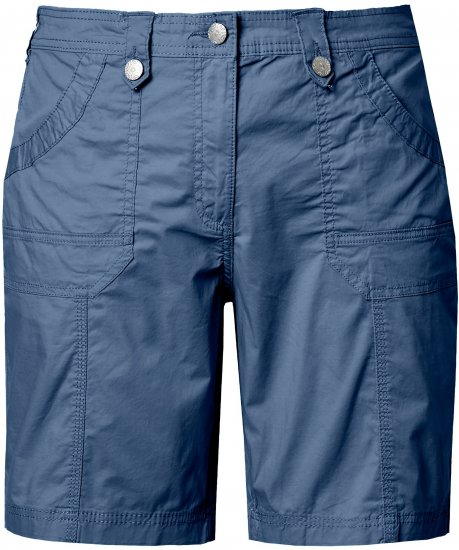 Ulla Popken Cargo Bermuda Shorts Atlantic Blue - Naisten farkut ja housut isot koot - 