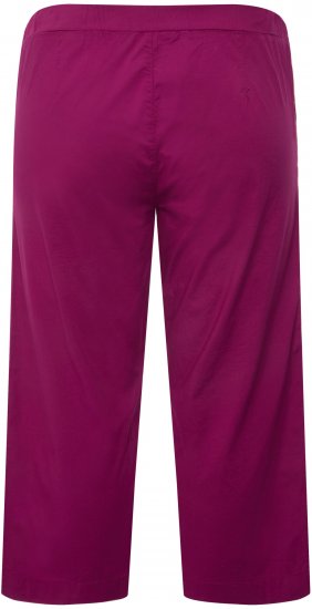 Ulla Popken Cropped Ruby Fit Pants Magnolia Red - Farkut & Housut Isoissa Koissa – Plus Size - 