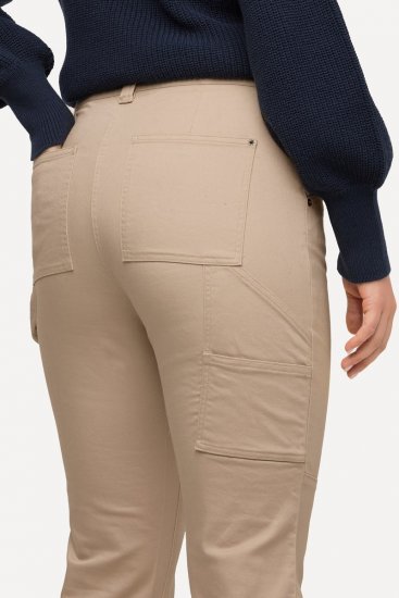 Ulla Popken Bootcut Carpenter Jeans Dark Putty - Ulla Popken - Ulla Popken plus-size-vaatteet