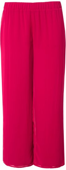Ulla Popken Layered Chiffon Wide Leg Pants - Naisten farkut ja housut isot koot - 