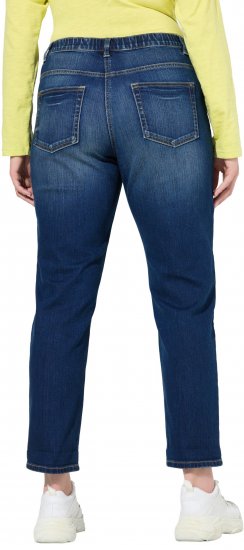 Ulla Popken Boyfriend Jeans Blue Denim - Naisten farkut ja housut isot koot - 