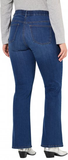 Ulla Popken Bootcut Marie Jeans Blue - Naisten farkut ja housut isot koot - 
