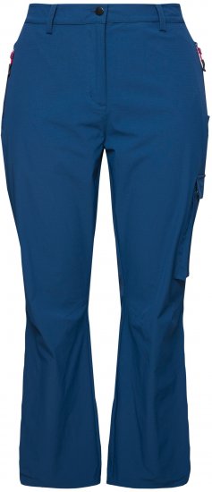 Ulla Popken Anti Mosquito Quick Dry Pants Deep Aqua - Farkut & Housut Isoissa Koissa – Plus Size - 