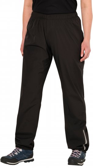 Ulla Popken Rain Pants Black - Naisten farkut ja housut isot koot - 
