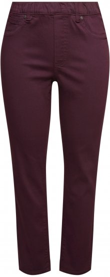 Ulla Popken Pull On Jeans Brown - Naisten farkut ja housut isot koot - 