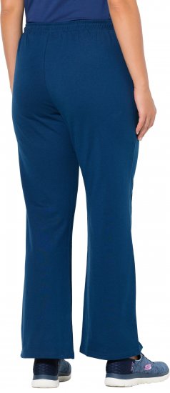 Ulla Popken Tracksuit Pants Blue - Naisten farkut ja housut isot koot - 