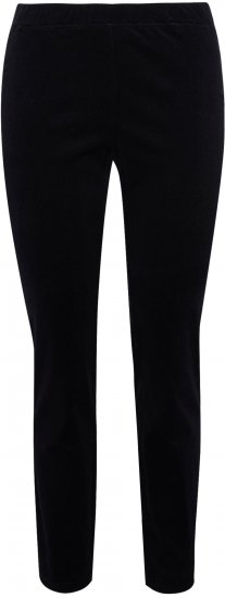 Ulla Popken Corduroy Leggings Navy - Naisten farkut ja housut isot koot - 