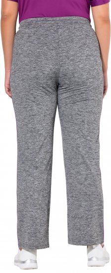 Ulla Popken Quick Drying Jogging Pants Grey - Farkut & Housut Isoissa Koissa – Plus Size - 